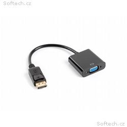 LANBERG adaptér DisplayPort 1.1 na VGA, M, F, kabe