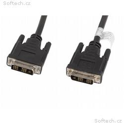 LANBERG připojovací kabel DVI-D(18+1) na DVI-D (18