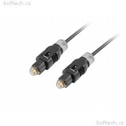 LANBERG TOSLINK M, M optický kabel 1m 