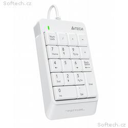 A4tech FSTYLER FK13P numerická klávesnice, USB Bíl