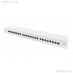 Digitus CAT 6A Patch Panel, stíněný, 1U, 24 portů,