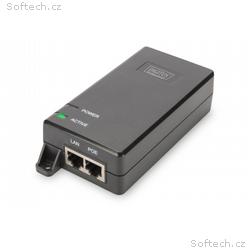 DIGITUS Gigabit Ethernet PoE + Injector, 802.3at P