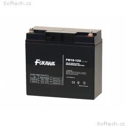 FUKAWA akumulátor FW 18-12 U (12V, 18Ah, závit M5,
