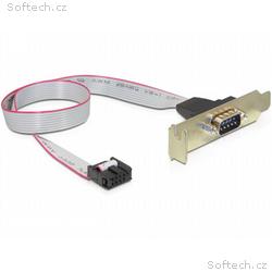 Delock Low Profile Slot Bracket > 1 x Serial Pin l