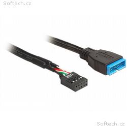Delock kabel USB 2.0 pinový konektor samice > USB 