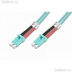 DIGITUS Fiber Optic Patch Cord, LC to LC, Multimod