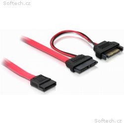DeLock kabel SATA Slimline 13-pin samice -> 7+15pi