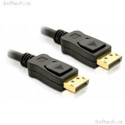 Delock kabel DisplayPort samec na Displayport same