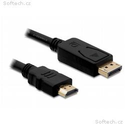 Delock kabel DisplayPort samec na HDMI samec, délk
