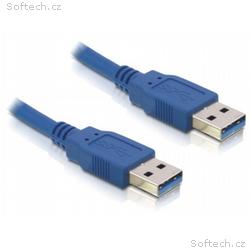 Delock USB 3.0 kabel A samec, A samec délka 2 m