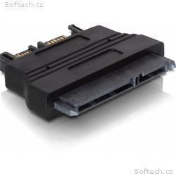 DeLock adaptér SATA 22pin samice -> Slim SATA 7+6p