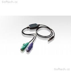 ATEN UC-10KM Konvertor USB - 2xPS2 (myš a klávesni