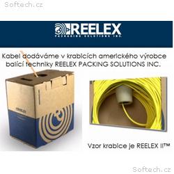OPTIX UTP kabel (drát) Cat5e PVC šedý, bal.305m St