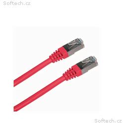 DATACOM Patch cord FTP CAT5E 1m červený