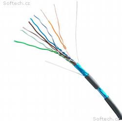 DATACOM FTP drát CAT5E LSOH, Eca 305m box šedý