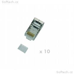 DATACOM Plug STP CAT6 8p8c- RJ45 drát (10ks)