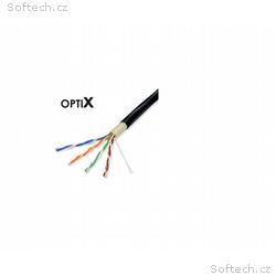 OPTIX UTP kabel OPTIX (drát) Cat5e Outdoor černý -
