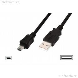 Digitus Připojovací kabel USB 2.0, typ A - mini B 