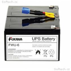 FUKAWA akumulátor FWU-6 náhradní baterie za RBC6  