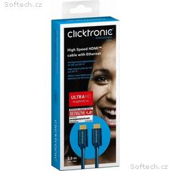 ClickTronic HQ OFC kabel HDMI High Speed s Etherne