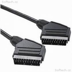 PremiumCord Kabel SCART-SCART 2m M, M