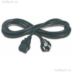 PremiumCord Kabel síťový k počítači 230V 16A 1,5m 