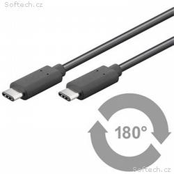 PremiumCord Kabel USB 3.1 konektor C, male - USB 3
