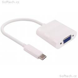 PremiumCord Převodník USB3.1 na VGA, rozlišení FUL