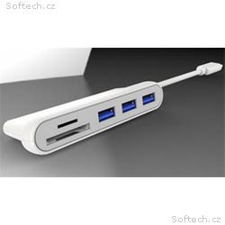 PremiumCord 5G SuperSpeed USB3.1 Typ-C hub 3x USB3