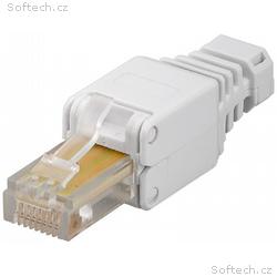 Premiumcord Konektor RJ45 8pinů Cat5e - montáž bez