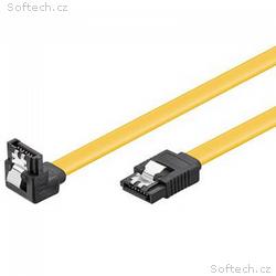 PremiumCord 0,7m SATA 3.0 datový kabel 1.5GBs, 3GB