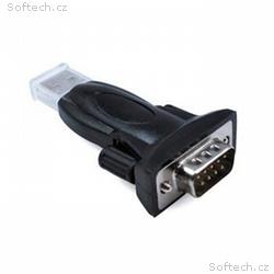 PremiumCord USB 2.0 - RS 232 převodník krátký, osa