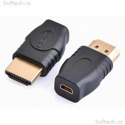 PremiumCord Adapter micro HDMI Typ D samice - HDMI