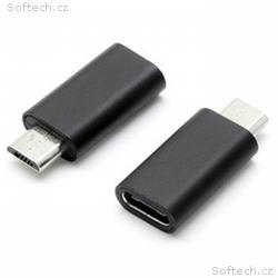 PremiumCord Adaptér USB-C konektor female - USB 2.