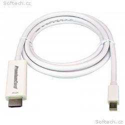 PremiumCord mini DisplayPort 1.2 na HDMI 2.0 kabel
