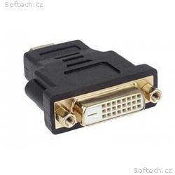 PremiumCord Adaptér HDMI A - DVI-D M, F, pozlacené