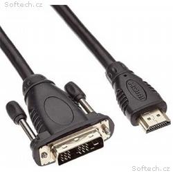 PremiumCord Kabel HDMI A - DVI-D M, M 2m