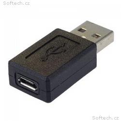 PremiumCord USB redukce micro USB B, Female - USB 