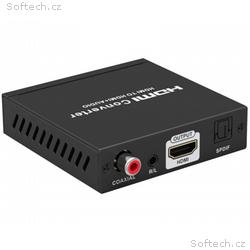 PremiumCord 4K@60Hz Audio Extractor ARC, HDR, výst