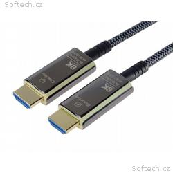 PremiumCord Ultra High Speed HDMI 2.1 optický fibe