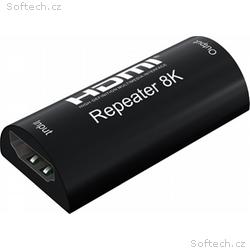 PremiumCord 8K HDMI repeater až do 25m, rozlišení 