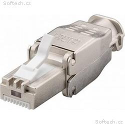 PremiumCord Konektor RJ45 8pinů CAT6A stíněný - mo
