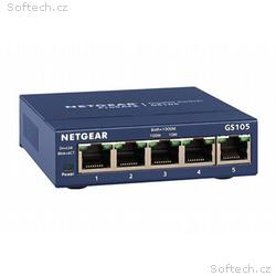 NETGEAR 5xGIGABIT Desktop switch, GS105