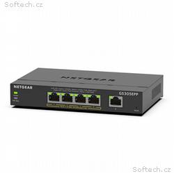 Netgear 5PT Gbit High Power PoE+ Switch