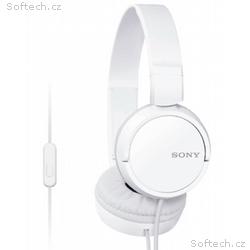 SONY MDR-ZX110AP Uzavřená sluchátka na uši - White