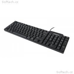 PLATINET OMEGA klávesnice OK05 standard CZ, USB, č