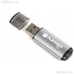 PLATINET flashdisk USB 2.0 X-Depo 32GB stříbrný