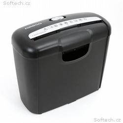 PLATINET OMEGA skartovačka 6listů, podélný řez, 7L