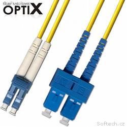 OPTIX LC, UPC-SC, UPC Optický patch cord 09, 125 3