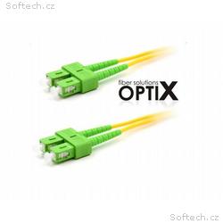 OPTIX SC, APC-SC, APC optický patch cord 09, 125 1